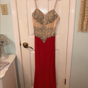 Beautiful Red Formal Gown